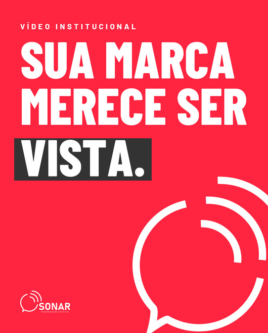Case | Sonar | COmunicação Criativa | Agência marketing digital | Maceió